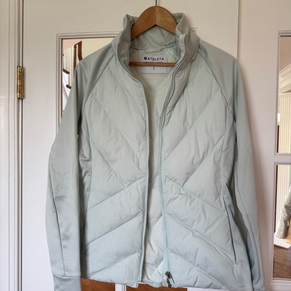 NWOT Athleta Inlet Jacket, Glacier, Small - Picture 2 of 3
